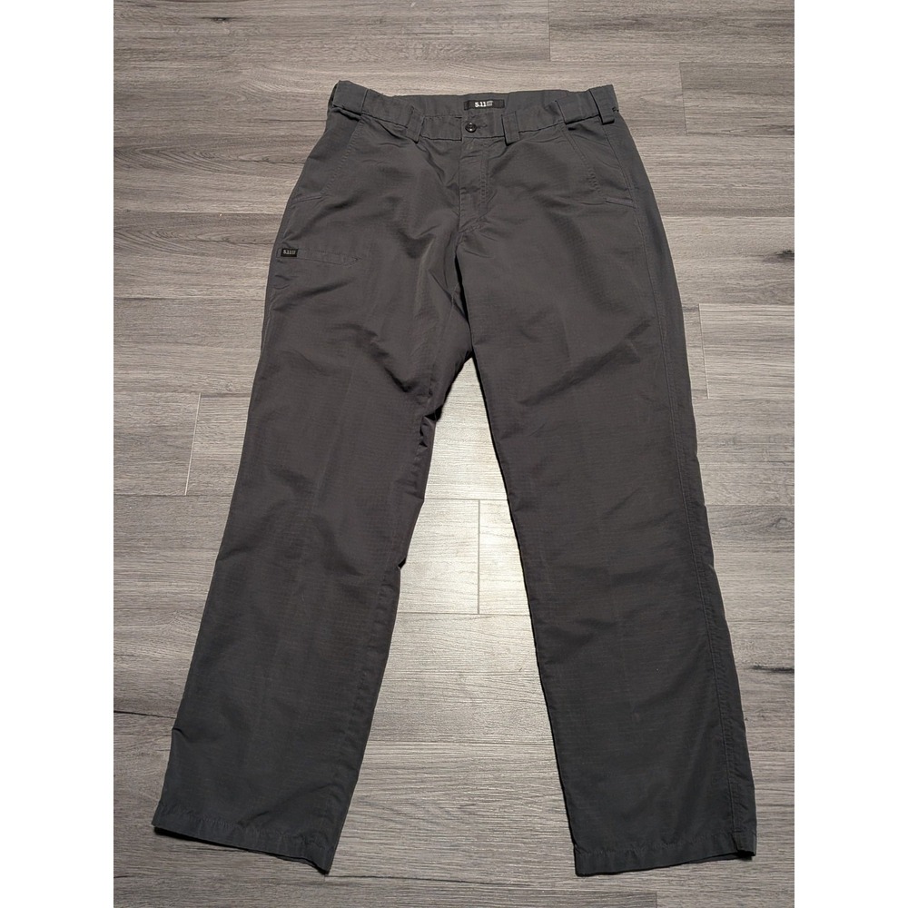 5.11 Tactical Men's Gray Fast-Tac Urban Pant Utility Work Pant Size 34x32